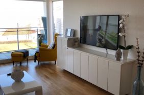 Wohnzimmer mit TV