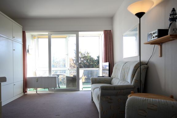 Blick in das Wohnzimmer