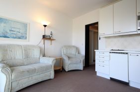 Blick in das Wohnzimmer