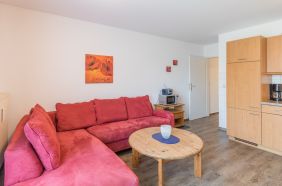 Wohnzimmer mit gemütlicher Sitzecke